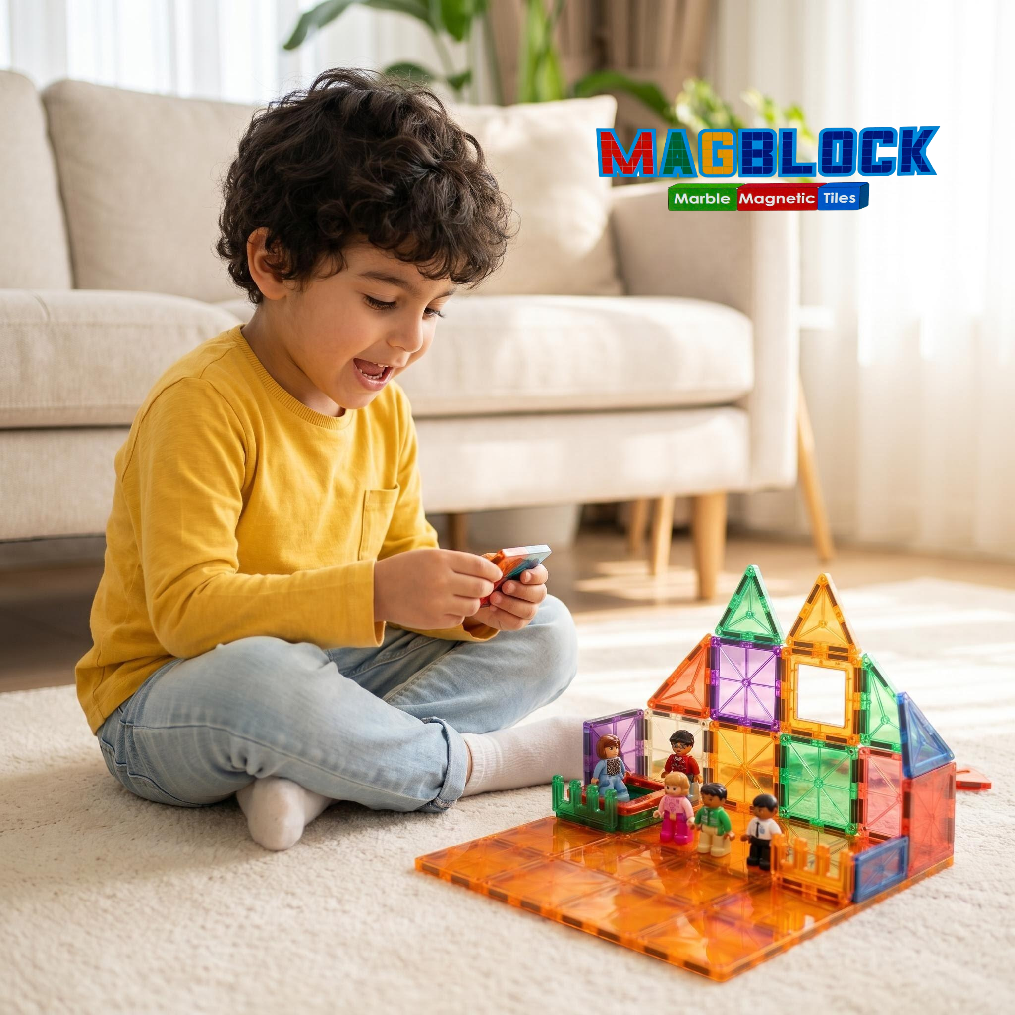 2 Adet 30x30 cm Ebatlarında Manyetik Kare Parça - Tüm Markalarla Uyumlu. - Görsel 3